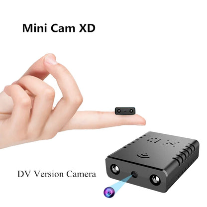 WiFi XD Smart Wireless Camcorder HD 1080P Mini Camera Ip Smallest Mini Camcorder Sport Micro Camera Suport max 256GB TF Card - AMULET RING STORE