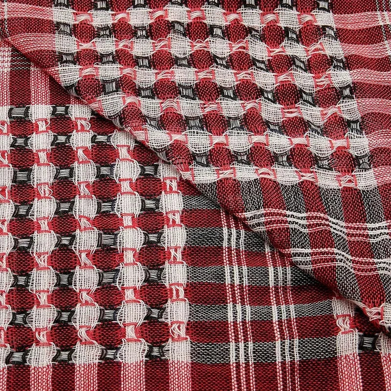 Summer Unisex Tactical Arab Cycling Mask Scarf For Man Women Fashion Lightweight Hijab Scarf Spring Army Plaid Head Scarf Mask - AMULET RING STORE