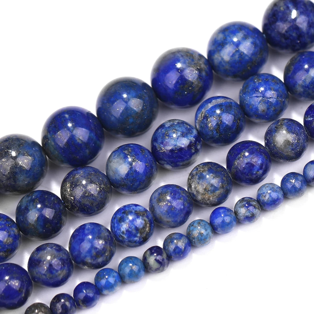 AAA Natural Stone Beads Lapis Lazuli Citrine Green Aventurine Amethyst Jasper Beads For Jewelry Making DIY Bracelet Accessories - AMULET RING STORE