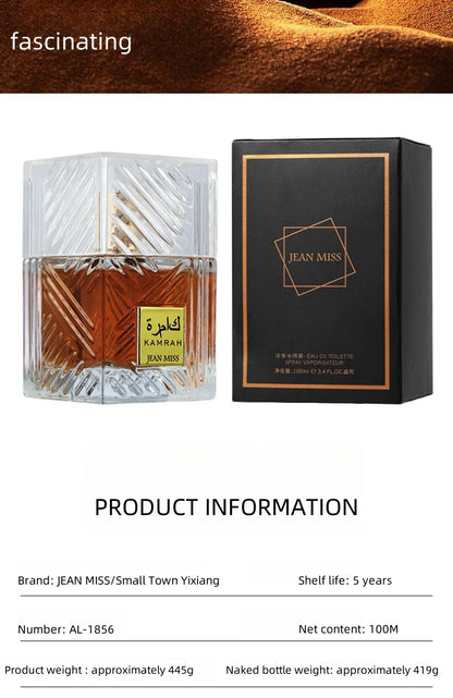 Top Selling Brand Men Perfume Fresh Romantic Parfum Fougere Scent Woody Fragrance 100ml Cologne Perfume Long Lasting Hormone