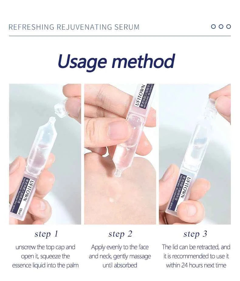 Arbutin Niacinamide Whitening Face Serum Remove Dark Spots Melanin Brighten Shrink Pores  Moisturizing Fade Fine Lines 30Pcs/set