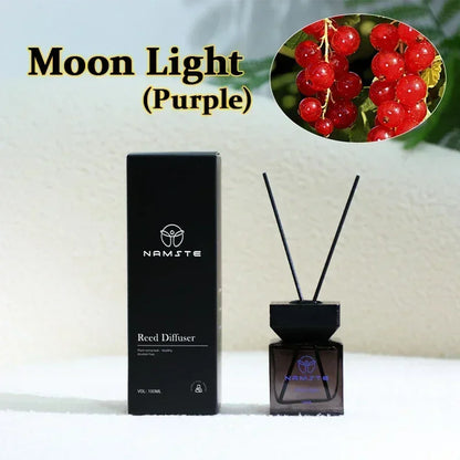 NAMSTE 100ML Reed Diffuser Stick Fragrance oil Aromatherapy Flameless Hotel Home SPA Aromatherapy Air Freshener Fragrance Scent - AMULET RING STORE