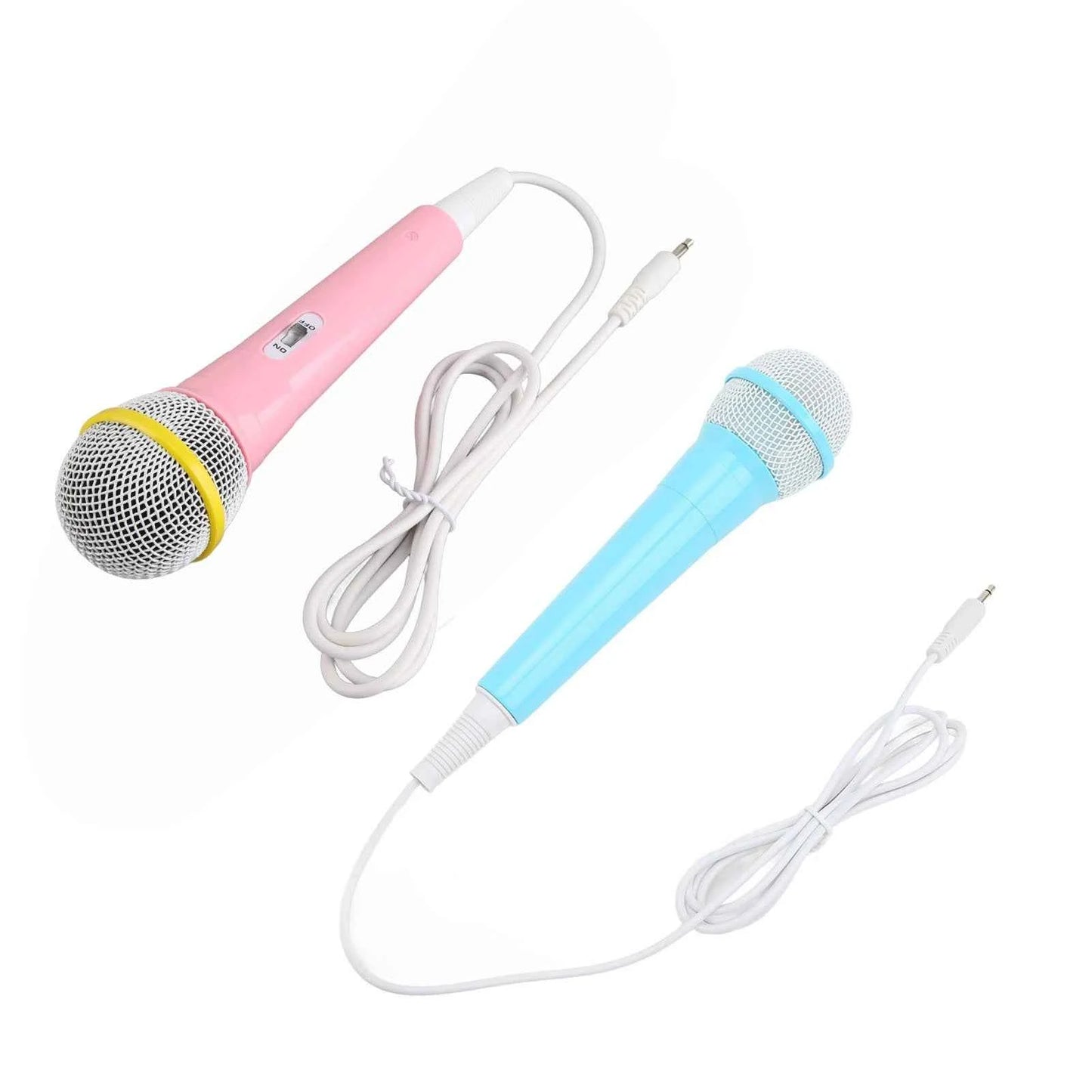 Child Singing Mic 3.5mm Plug Educational Low Distortion Clear Sound Kids Wired Microphone for Karaoke for Musical Instrument