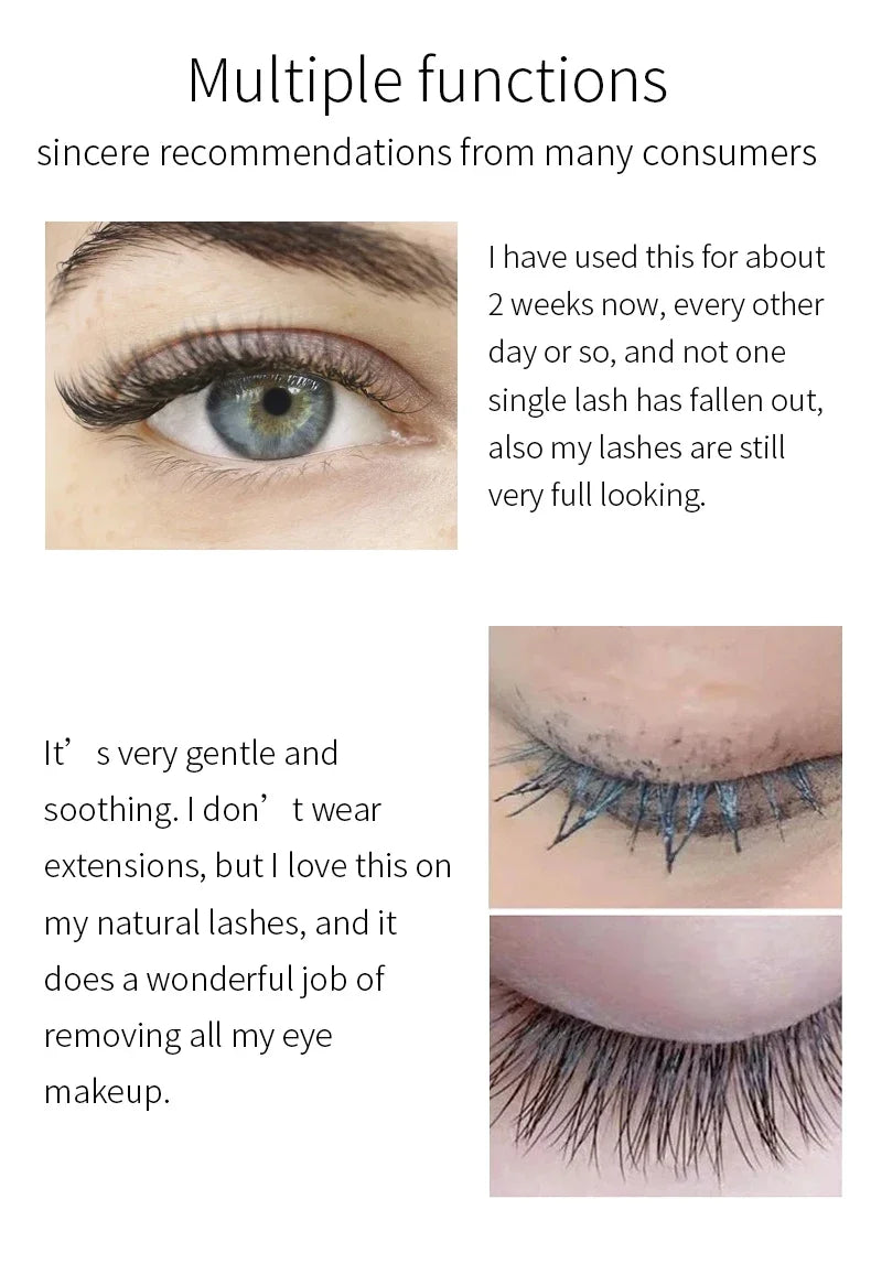 5/10PCS 50ML Eyelash Extension Shampoo Foam Mousse Kit Fast Makeup Glue Removal Foam Set Deeply Cleaning With Brush For Women - AMULET RING STORE