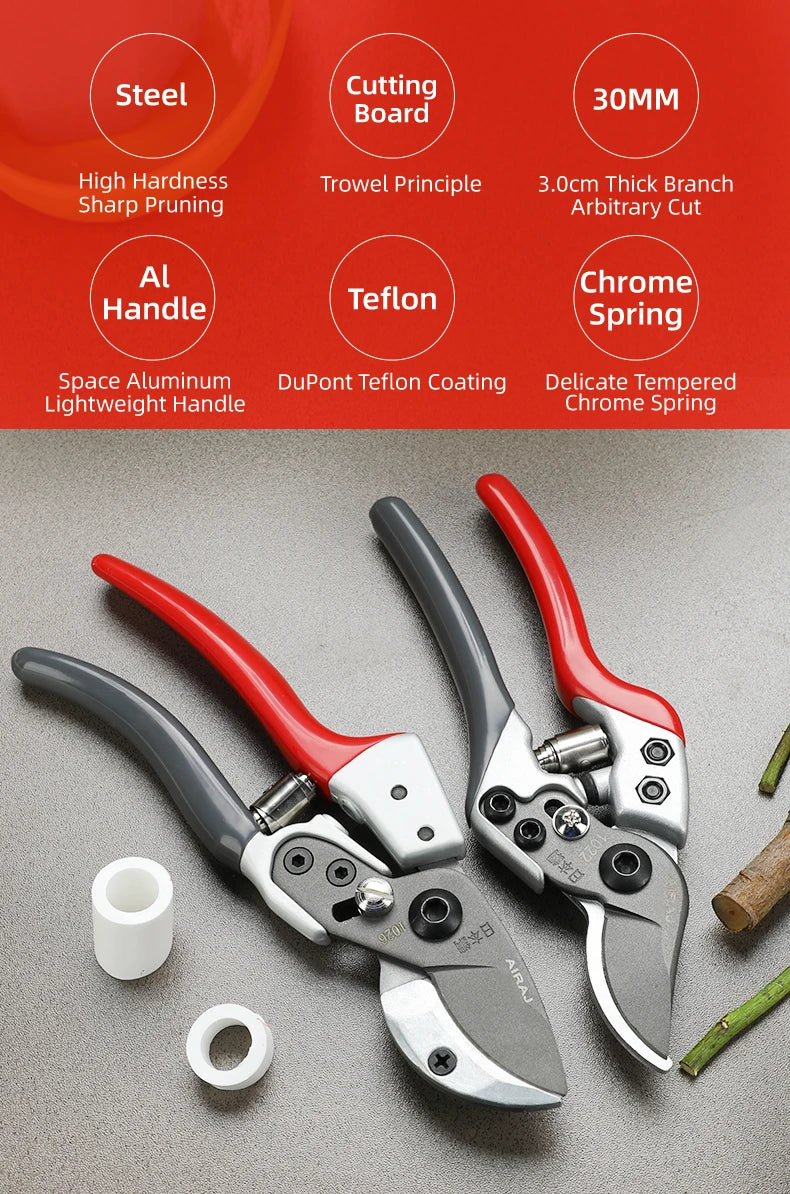 Gardening Pruning Fruit Tree Pruning Shears Branch Scissors Gardening Pruning Branches Garden Labor-saving Shears - AMULET RING STORE