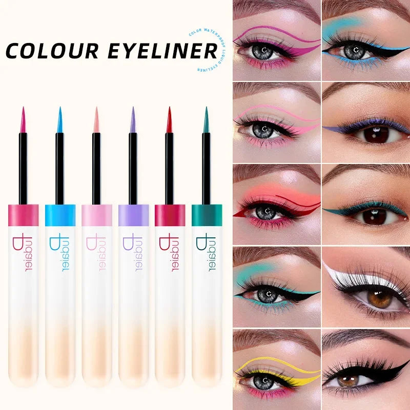 12 Colors Liquid Eyeliner Pencil Shimmer Sexy EyeShadow Portable Waterproof Durable Eyeliner Women Hot Sales Makeup Cosmetics - AMULET RING STORE