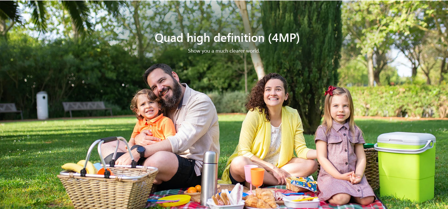 IMOU 2PCS Outdoor IP66 Cruiser SE+ 4MP Set Wi-Fi Camera Security Smart Color Night Vision 360° Coverage Smart Auto Tracking - AMULET RING STORE