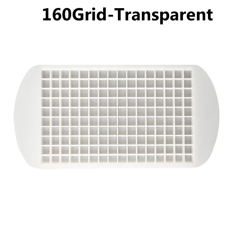 4/6/8/15 Grid Big Ice Tray Mold Giant Jumbo Large Food Grade Silicone Ice Cube Square Tray Mold DIY Ice Maker Ice Cube Tray - AMULET RING STORE