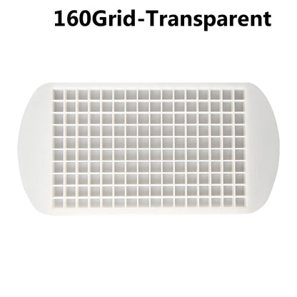 4/6/8/15 Grid Big Ice Tray Mold Giant Jumbo Large Food Grade Silicone Ice Cube Square Tray Mold DIY Ice Maker Ice Cube Tray - AMULET RING STORE