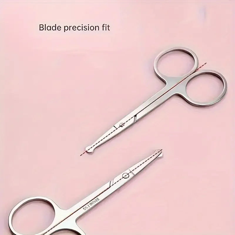 eyebrow scissors, beauty scissors eyelashes hair trimmer beauty scissors beard eyebrows eyelashes makeup tools - AMULET RING STORE