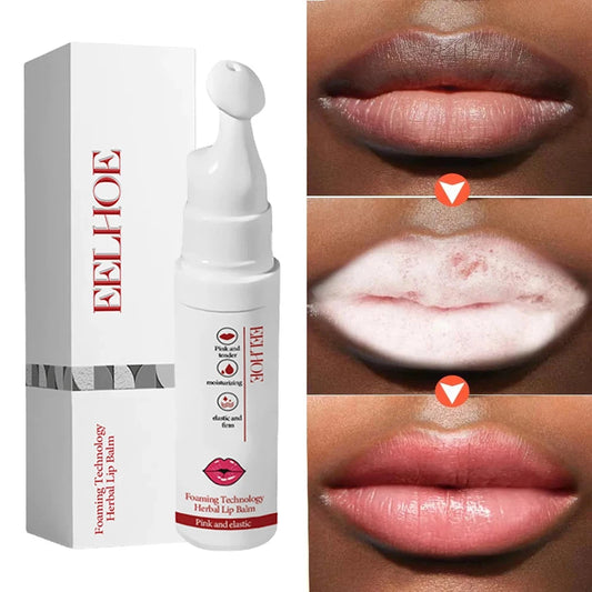 Remove Dark Lip Balm Bubble Lightening Pink Lip Exfoliating Fade Lip Line Dead Skin Moisturizer Beauty Health Lip Care Products - AMULET RING STORE