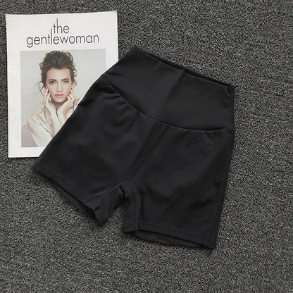 New Yoga Shorts With Pocket Women Sport High Waist Tights Buttocks Fitness Workout Leggings Push Up Gym Clothing Cycling Shorts