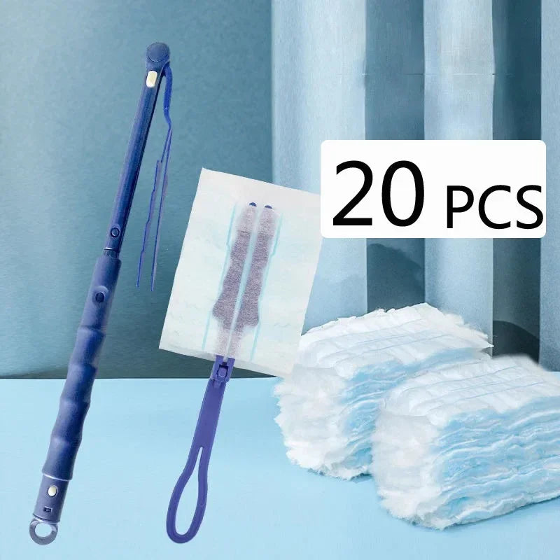 Bulk Duster Brush Disposable Duster with Replace Head Refills For Cleaning Home Office Blinds Car Surface Duster Cleaning Tool - AMULET RING STORE