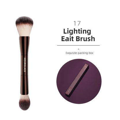 Hourglass Makeup Brushes Powder Foundation Concealer Blusher Bronzer Eye Shadow Eyebrow Eyeliner Sculpting Brush - AMULET RING STORE