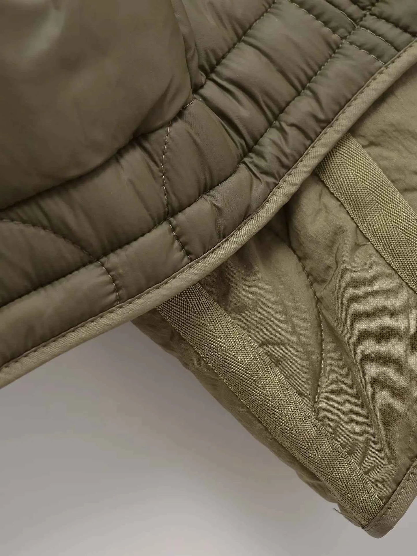 Padded Coat American Retro High Neck Parkas Warm Woman Winter Coats Winter Parkas For Women Elegant Luxury Women's Coat