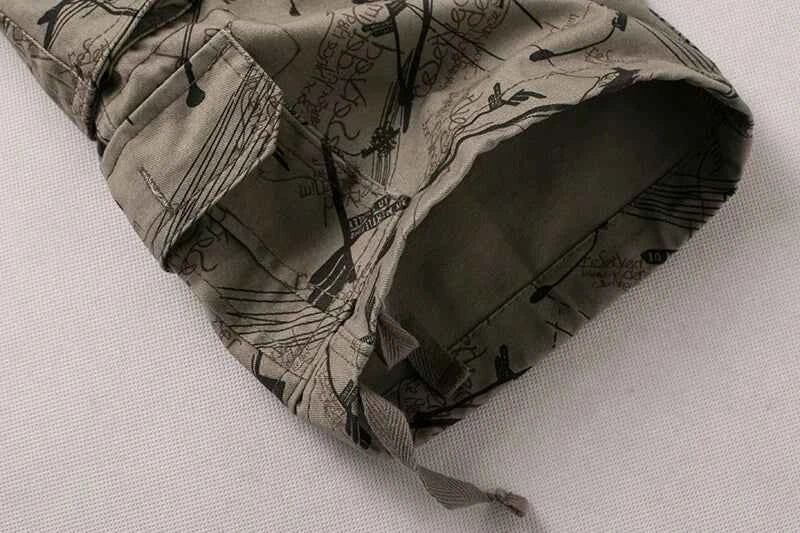2025 Summner Fashion Cotton Mens Cargo Shorts Camouflage Male Shorts Multi-Pocket Casual Camo Outdoors Tolling Homme Short Pants