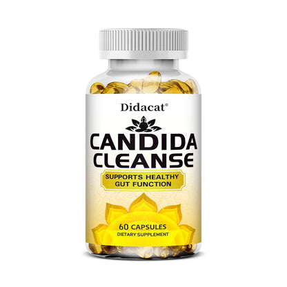 Candida Cleanse-Contains Natural Herbs and Probiotics To Support Healthy Bowel Function and Immune Health,Suitable for Unisex - AMULET RING STORE