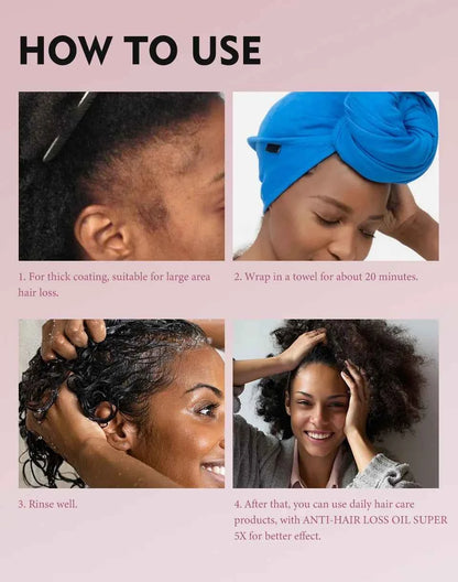 100% Pure Natural KARKAR Butter Hair Growth Oil Anti-Hair Loss Oil Repair Damaged Scalp Treatment Serum Oil For All Hair Types