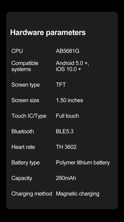 New Business Smart Watch Men 1.53 inch Full Screen Touch Multi Sport Mode ECG+PGG Sport Waterproof Bluetooth Call Smartwatches