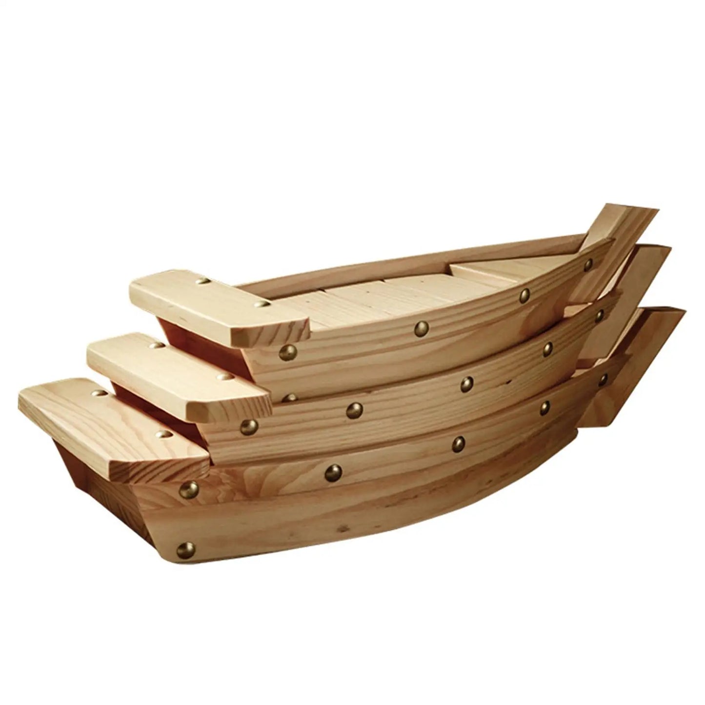 Creative Sushi Boat Plate Melamine Tray Fruit Snacks Tray, Boat Serving Tray for Kitchen Tea House Dining Room Food, Steak - AMULET RING STORE