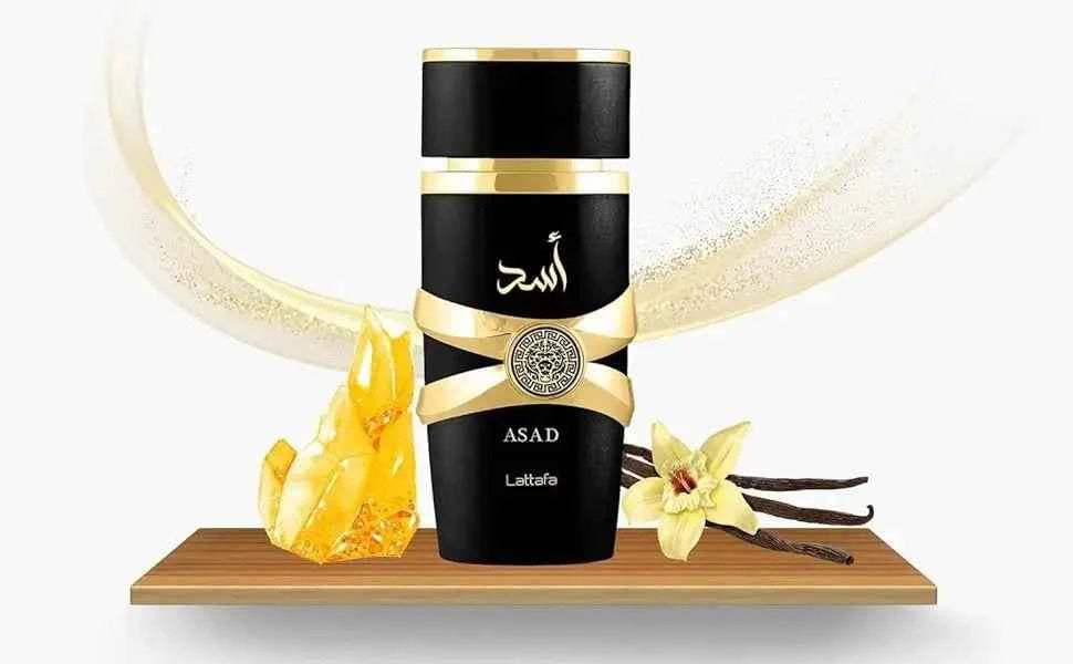 Lattafa Asad Eau De Perfum for Men & Women | Long-Lasting Arabian Fragrance | 3.4 Oz / 100ml | US Stock Best Gift