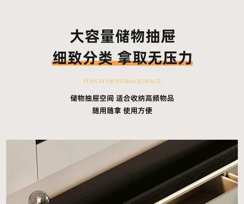 Elegant Space Saving TV Stand Eco Friendly Materials Sustainable Modern Aesthetics TV Stand Sliding Doors Living Room Furniture