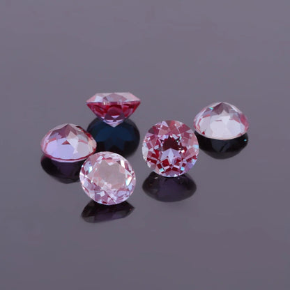 Lab Grown Alexandrite Stone High Quality Multiple Cuts Available Eco-Friendly Color Changing Gem Selectable Certificate