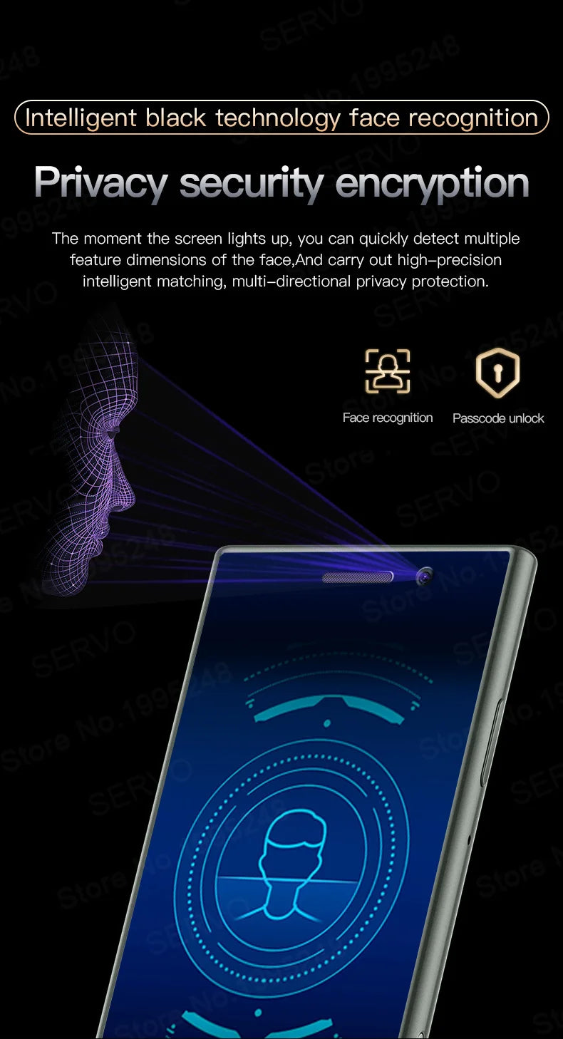 2024 New SERVO S24 Mini 4G Global Smartphone Android System Google Store 2000mAh Facial Unlock Small Smartphones Latest Upgrade - AMULET RING STORE