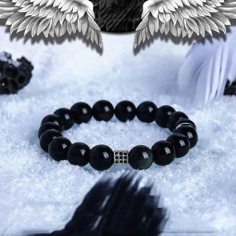 5A Real Natural Red Tiger Eye Beads Stone Bracelet Men Women Zircon Accessories Handmade Jewelry Gift for Girlfriend Wholesale