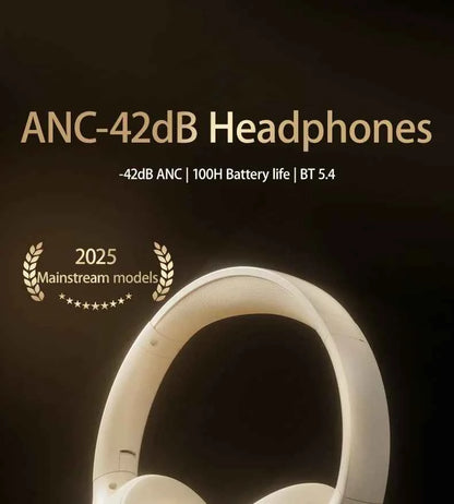 Acer Headphones Wireless Earphones Head Tracking 3D Spatial Audio -42dB ANC Bluetooth 5.4 HIFI Headset ENC HD Mic Low-Latency