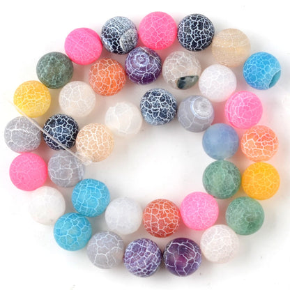 45 Styles Natural Stone Beads Amethyst Purple Jades Agate Crystal Glass Beads Jewelry Making Findings DIY Bracelet Accessories - AMULET RING STORE