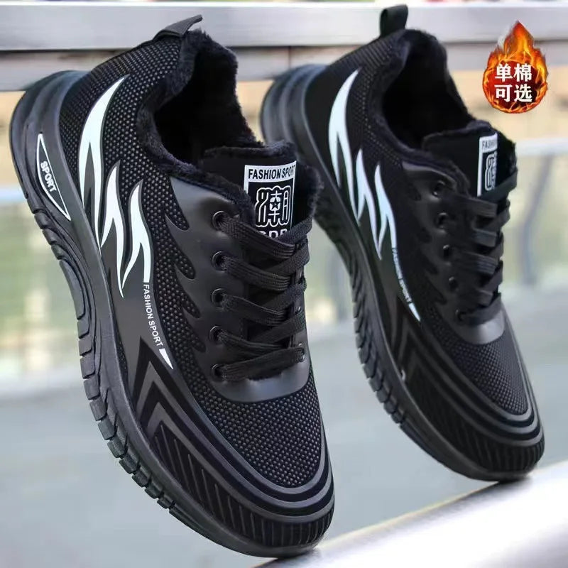 New men's shoes Breathable lightweight fashion shoes casual running shoes platform sports shoes sneakers - AMULET RING STORE