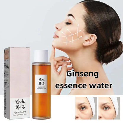 Ginseng essence water Reduce fine lines and brighten skin tone, moisturizes and tightens skin, facial skin care product - AMULET RING STORE