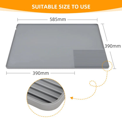 Coffee Tamper Mat Espresso Portafilter Station Silicone Bar Machine Pad Rubber Anti Slip Bar Kitchen Barista Tools Accessories - AMULET RING STORE