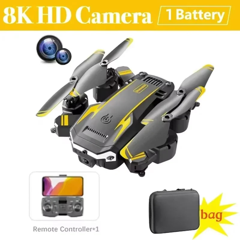 G6 Pro GPS Professional Drone 8K HD Dual-Cameras Aerial Photography Omnidirectional Obstacle Avoidance Quadrotor RC Distance 5KM