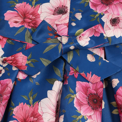 Girl's party dress  Elegant petal-sleeved princess dress  Birthday party dress  Wedding party dress