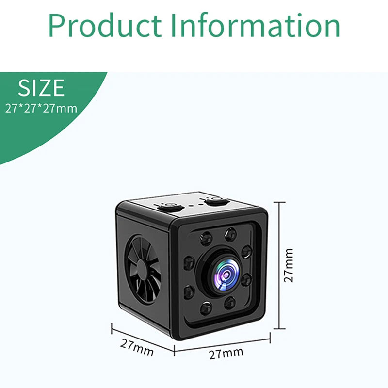 K13 Mini WiFi Camera 1080FHD Mobile Monitoring Infrared Night Vision Remote Monitor Security Surveillance Camcorder Home 2025 - AMULET RING STORE