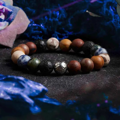 5A Real Natural Red Tiger Eye Beads Stone Bracelet Men Women Zircon Accessories Handmade Jewelry Gift for Girlfriend Wholesale