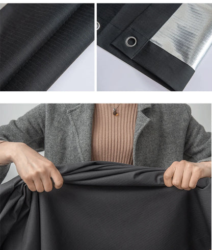 Blackout Skylight Window Blinds with Suction Cups Portable Thermal Insulated Adjustable Curtain for Bedroom Travel Car - AMULET RING STORE