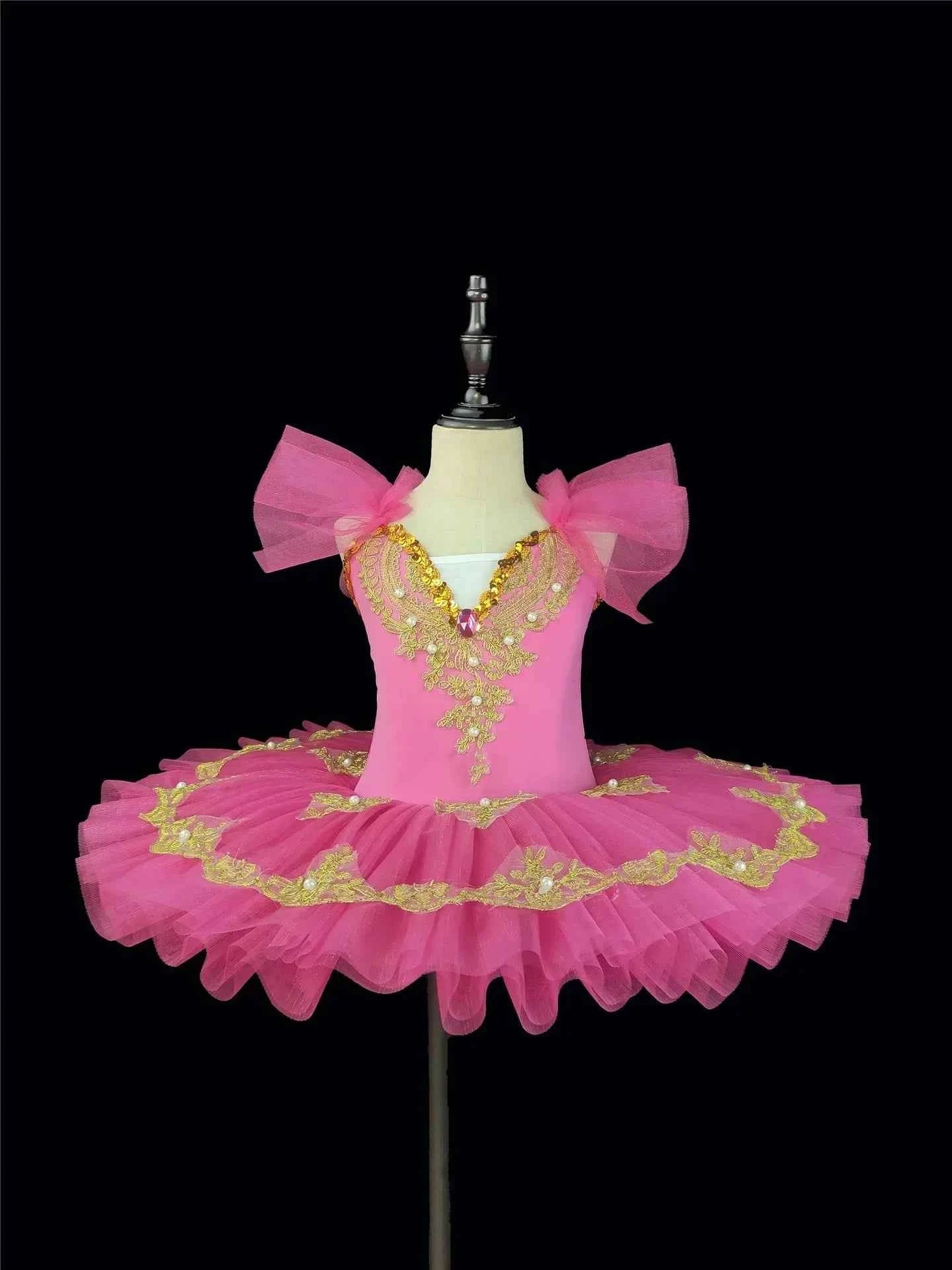 Summer Girl Dress Ballet Elegant Vestidos Kids Dance Costume Robe Fille Stage Children Outfit Baby Clothing Tutu Girls Dresses