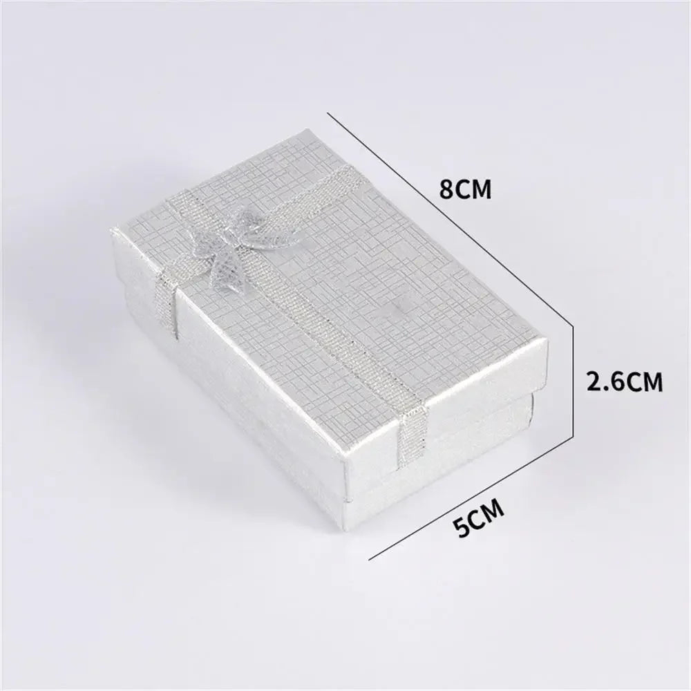 1Pc Thick Kraft Paper Drawer Jewelry Box With Sponge Greet Card for Necklace Bracelet Ring Gift Box Jewelry Packaging Box Joyero - AMULET RING STORE