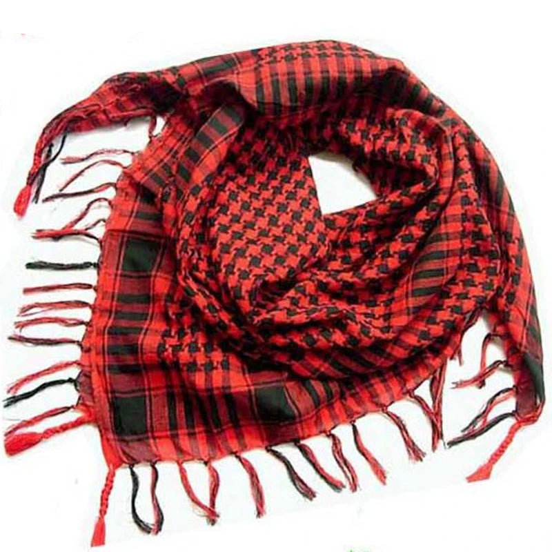 Summer Women Tactical Arab Scarf Men Fashion Lightweight Hijab Scarf Spring Army Plaid Head Scarf Keep Warm 2020 New Hot Sale - AMULET RING STORE
