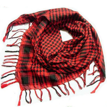 Summer Women Tactical Arab Scarf Men Fashion Lightweight Hijab Scarf Spring Army Plaid Head Scarf Keep Warm 2020 New Hot Sale - AMULET RING STORE
