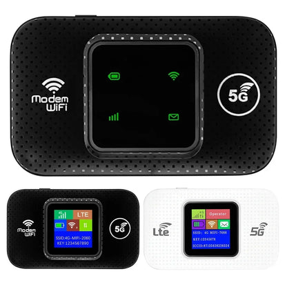 4G/5G Mobile WIFI Router 150Mbps 4G LTE Wireless Router With Sim Card Slot Portable Pocket MiFi Modem Car Mobile Wifi Hotspot - AMULET RING STORE