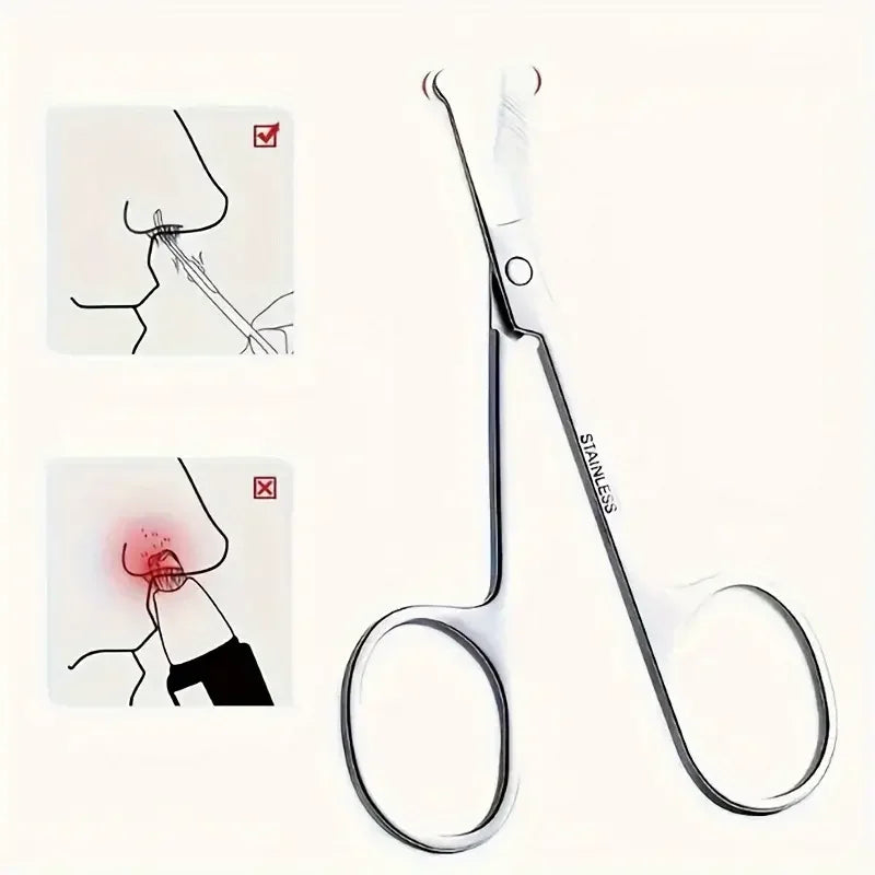 eyebrow scissors, beauty scissors eyelashes hair trimmer beauty scissors beard eyebrows eyelashes makeup tools - AMULET RING STORE