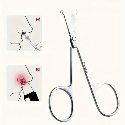eyebrow scissors, beauty scissors eyelashes hair trimmer beauty scissors beard eyebrows eyelashes makeup tools - AMULET RING STORE