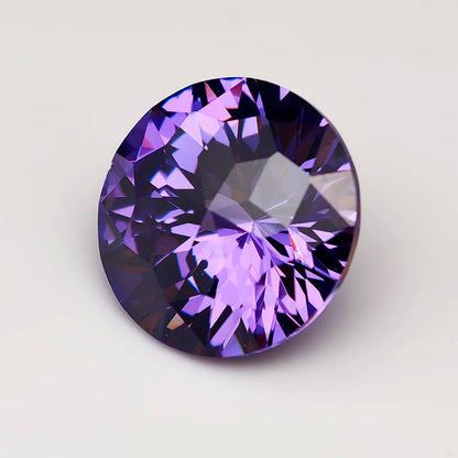 New 5A Quality Round Colored Empire Cut Cubic Zirconia Stones Loose Gemstone for Jewelry Making