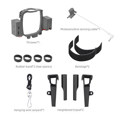 Airdrop System for DJI Mavic 3/2 Pro Zoom AIR 2 Mini 2/Mini 3 Drone Fishing Bait Wedding Ring Gift Deliver Life Rescue Thrower