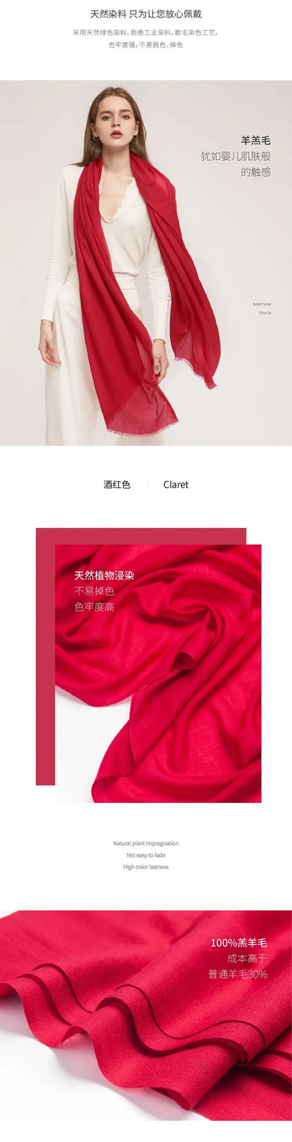 Winter Scarf Women luxury 100Wool Designer scarf women luxury 2024 Multifunction shawls Wraps luxury  brand pashmina SCARFVES