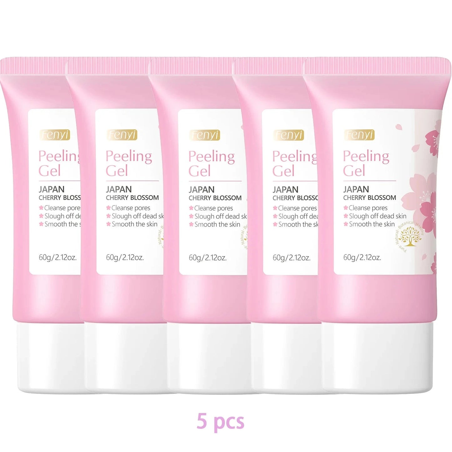 Sakura Face Deep Cleaning Exfoliating Gel Skin Care Whitening Moisturizer Repair Facial Scrub Skin Care 60g - AMULET RING STORE